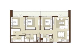 3 Beds 1614 Sq. Ft. Apartment in Emaar Acacia