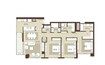 Emaar Acacia 3 Beds Layout