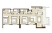 Emaar Acacia 3 Beds Layout