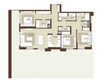 Emaar Acacia 3 Beds Layout