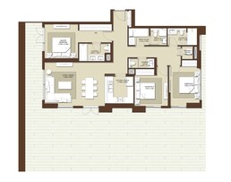 3 Beds 3274 Sq. Ft. Apartment in Emaar Acacia