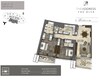 Emaar Address Boulevard 2 Beds Layout