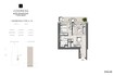 Emaar Address Residences The Bay 1 Bed Layout