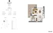 Emaar Address Residences Zabeel 1 Bed Layout