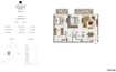 Emaar Address Residences Zabeel 2 Beds Layout