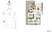 Emaar Address Residences Zabeel 2 Beds Layout