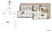 Emaar Address Residences Zabeel 3 Beds Layout