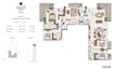 Emaar Address Residences Zabeel 4 Beds Layout