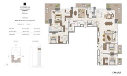 4 Beds 4447 Sq. Ft. Apartment in Emaar Address Residences Zabeel