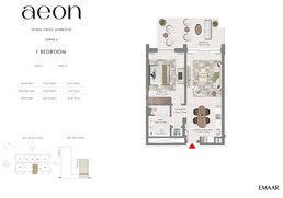 1 Bed 990 Sq. Ft. Apartment in Emaar Aeon