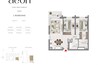 Emaar Aeon 2 Beds Layout