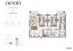 Emaar Aeon 3 Beds Layout