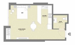 597 Sq. Ft. Studio in Emaar Al Murad Towers