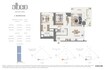 Emaar Albero 2 Beds Layout