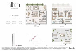 3 Beds 4081 Sq. Ft. Townhouse in Emaar Albero