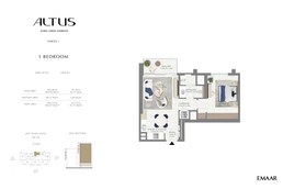 1 Bed 665 Sq. Ft. Apartment in Emaar Altus