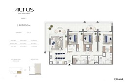 3 Beds 1927 Sq. Ft. Apartment in Emaar Altus