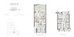 Emaar Anya 3 Beds Layout