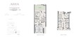 Emaar Anya 3 Beds Layout