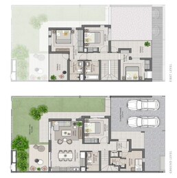 4 Beds 2439 Sq. Ft. Townhouse in Emaar Arabian Ranches 3 SUN