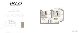 1 Bed 705 Sq. Ft. Apartment in Emaar Arlo