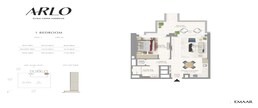 1 Bed 829 Sq. Ft. Apartment in Emaar Arlo