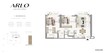 Emaar Arlo 2 Beds Layout