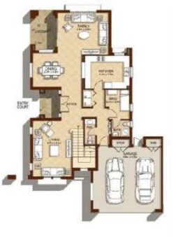 4 Beds 3434 Sq. Ft. Villa in Emaar Aseel Villas