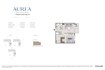 Emaar Aurea 1 Bed Layout