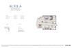 Emaar Aurea 1 Bed Layout