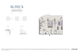 2 Beds 1426 Sq. Ft. Apartment in Emaar Aurea