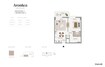 Emaar Avonlea 1 Bed Layout