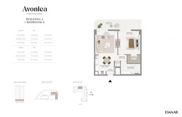 1 Bed 964 Sq. Ft. Apartment in Emaar Avonlea