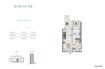 Emaar Baystar Vida 1 Bed Layout