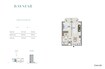 Emaar Baystar Vida 1 Bed Layout