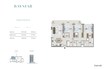 Emaar Baystar Vida 3 Beds Layout