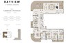 Emaar Bayview 4 Beds Layout