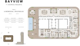 6 Beds 11683 Sq. Ft. Penthouse in Emaar Bayview