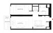 Emaar Beach Vista 1 Bed Layout