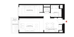 1 Bed 712 Sq. Ft. Apartment in Emaar Beach Vista