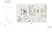 Emaar Clearpoint 2 Beds Layout