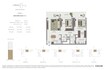 Emaar Creek Bay 2 Beds Layout