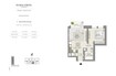 Emaar Creek Crescent 1 Bed Layout
