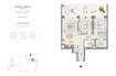 Emaar Creek Crescent 2 Beds Layout