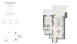 1 Bed 1023 Sq. Ft. Apartment in Emaar Creek Edge