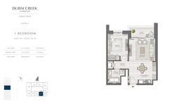 1 Bed 689 Sq. Ft. Apartment in Emaar Creek Edge