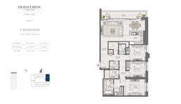 3 Beds 1591 Sq. Ft. Apartment in Emaar Creek Edge