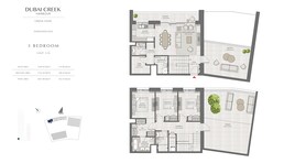 3 Beds 2831 Sq. Ft. Apartment in Emaar Creek Edge