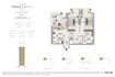 Emaar Creek Haven 2 Beds Layout