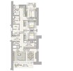 Emaar Creek Horizon 3 Beds Layout